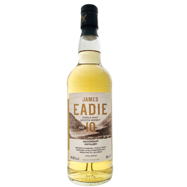 James Eadie - Miltonduff 10 Jahre First Fill Bourbon 46%, 0,7l