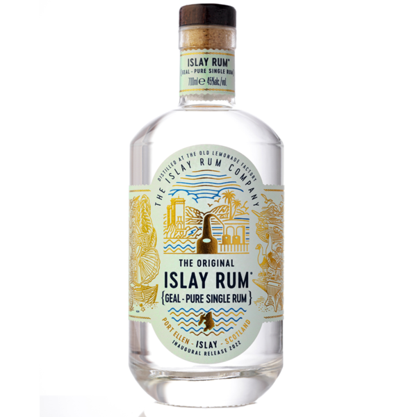 The Islay Rum Geal 45%, 0,7l