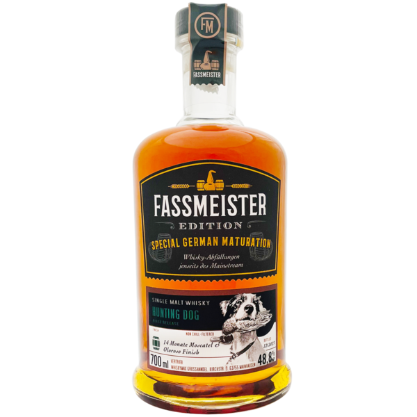 Fassmeister HUNTING DOG 48,8%, 0,7l (limitiert 60 Flaschen)
